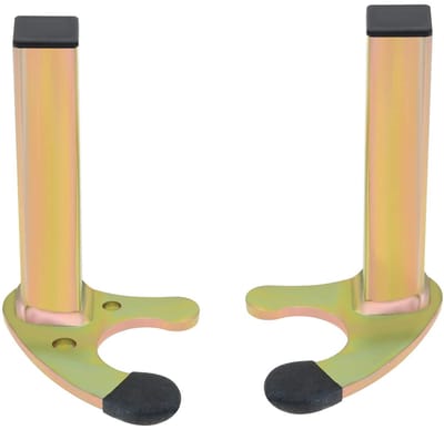 Dailygoods- Paddockstand Achterwiel 400 kg Draagvermogen - Paddockstand Motor - U-Stijl Vork - Gegalvaniseerd IJzer - 10 cm Pin Lengte - Ondersteuning Frame - Motorsteun