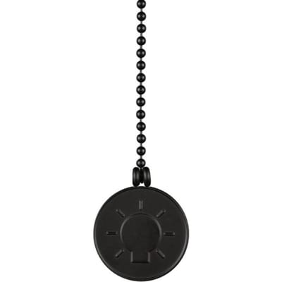 Westinghouse gloeilampen-Medaillon trekketting zw.