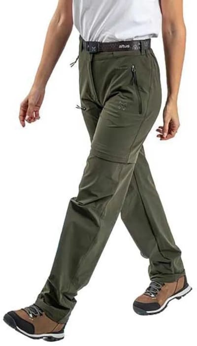 Altus Quetzal Converteerbare Broek Groen S Vrouw