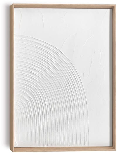 Schilderij 3D Art Boogreliëf - 40 x 30 - Hout - REINDERS