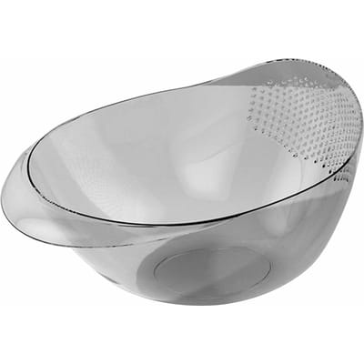 Rijstwasbak Multifunctioneel Plastic Rijst Spoel Zeef Met Zijafvoeren voor Keuken Transparent Grey white