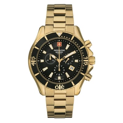Swiss Alpine Military - 7040.9117 - Polshorloge - Heren - Kwarts - Nautilus Chrono