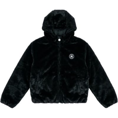 Converse  Windjack HOODED FAUX FUR JACKET