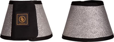 BR Springschoen Glitter M Zilver Grijs