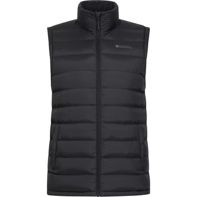 Mountain Warehouse Heren Seasons II gewatteerd gilet (Zwart)