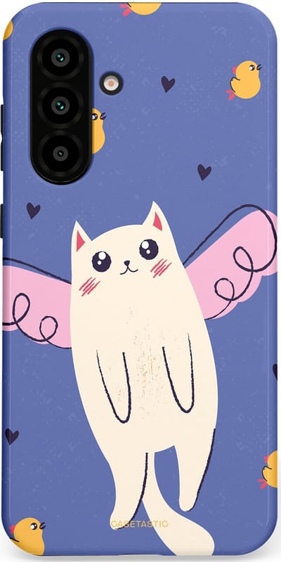 Casetastic Hoesje Geschikt voor Samsung A56 / A36 - Stijlvolle Beschermende Duo-layer Case - Kuikendief