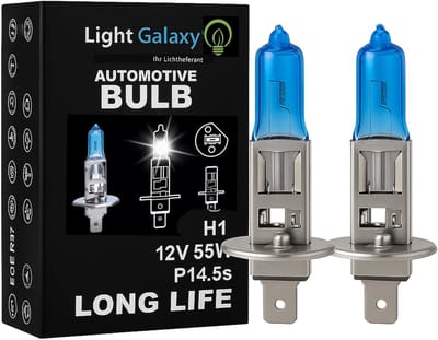 H1 Halogeenlamp 12V 55W - Helder Licht voor Auto Koplampen (Set van 2)