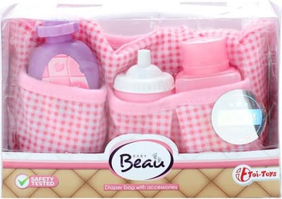 Toi Toys Beau - Luiertas voor babypop - Met accessoires