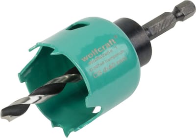 wolfcraft - Carbonstalen gatenzaag Ø 40 mm - 5965000