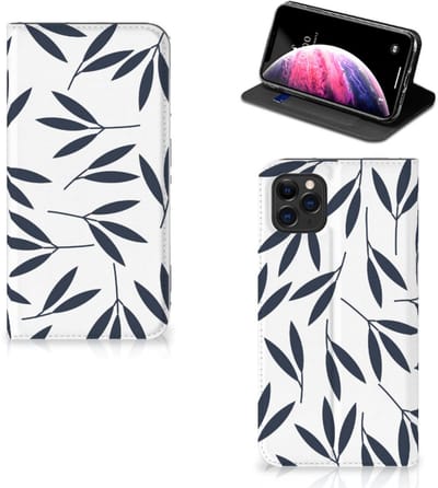 Apple iPhone 11 Pro Max Smart Cover Leaves Blue