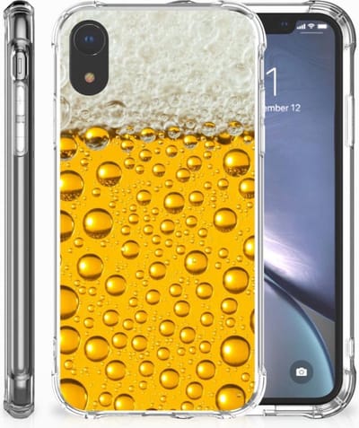 Apple iPhone Xr Beschermhoes Bier