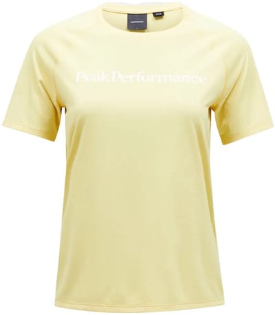 Peak Performance Active T-shirt Met Korte Mouwen Geel L Vrouw