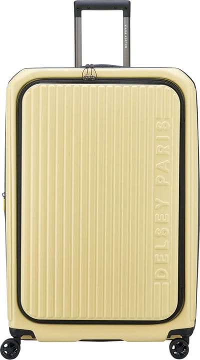 DELSEY PARIS Securitime Zip Expandable F / O 4 Double Rolls Trolley 77 Pale Yellow Lichtgeel 76cm