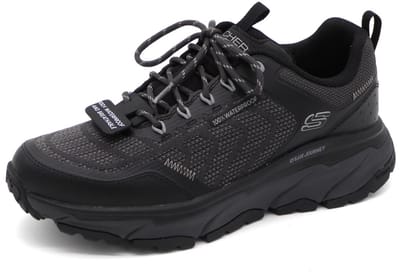 Skechers d'Lux Journey-Defender Stitch Heren Outdoorschoen - 237694 Zwart - Maat 41