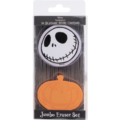 Disney Nightmare Before Christmas 2 Erasers Set