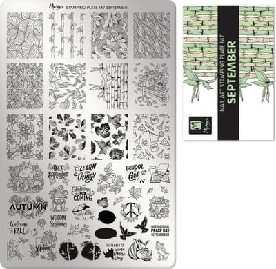 Moyra Moyra Stamping Plate 147 September