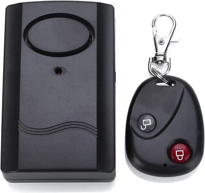 Motor Alarm - Scooter Beveiliging - Diefstal Voorkomen - 120dB Geluidssignaal - 9V Batterij - Zwart