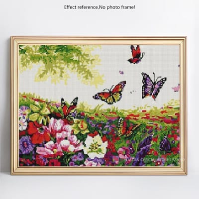 5D DIY diamant schilderij vlinder kruissteek dier strass diamant borduurwerk 20X30CM