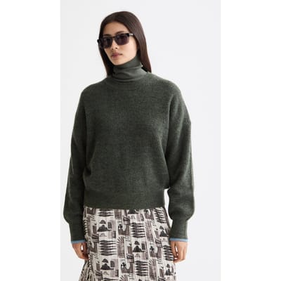 Scotch & Soda Fuzzy Crew Neck Pullover Thyme Melange Taglia: M | Maglioni a maglia Outlet | Donna