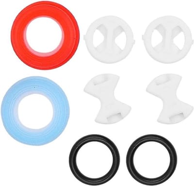 Keramische reparatieset - Kraan - Kraan sluitringen - 1/2 inch - Keramische - Voor klepkraan - Geschikt voor lekkende kraan - Kraan.