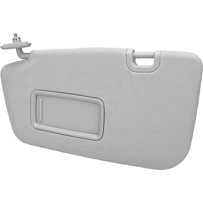 Zonneklep Met Spiegel Linkerzijde Grijs Vervanging voor Subaru Impreza 2008 2014 92011FG032ME white