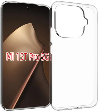 MobyDefend Hoesje - Geschikt voor Xiaomi 15T Pro - Transparante TPU Backcover - Volledig Doorzichtig