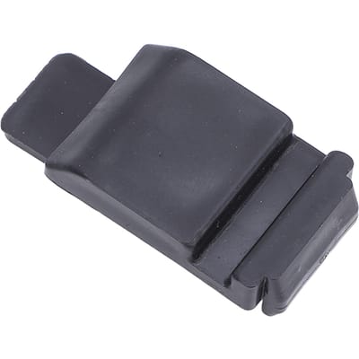 4 STUKS Deurslot Vanger Rubber Fix Set Slijtvast Geluidsreductie Deurslot Vanger Kit voor W123 W126 black