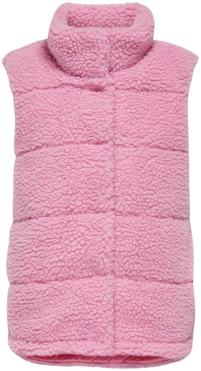 ONLY KOGSANDRA TEDDY WAISTCOAT OTW Meisjes Jas - Maat 158