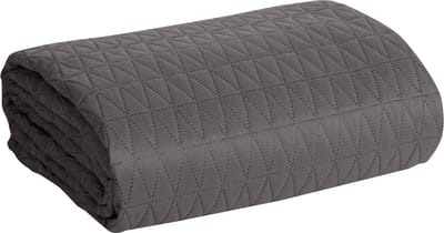 Oneiro’s luxe BONI Type 3 Beddensprei bruin - 200x220 cm – bedsprei 2 persoons – beddengoed – slaapkamer – spreien – dekens – wonen – slapen
