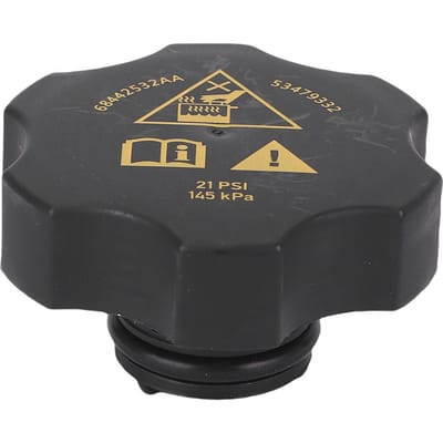 Dop Koelvloeistofreservoir Radiateur 68442532AA Hoge Sterkte Motor Koelvloeistof Tank Opvangdop Vervanging Voor 1500 2500 3500 gray