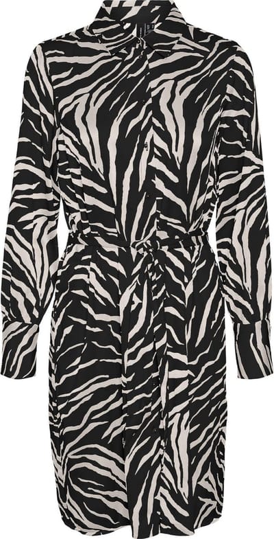 Vero Moda Liva Korte Jurk Met Lange Mouwen Zwart S Vrouw