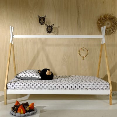 Dream Tree Tipi Bed 90 x 200 cm Tito Wit H158 cm