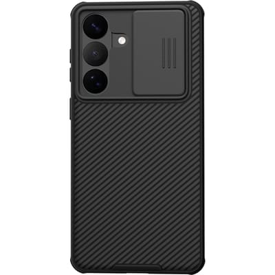 Nillkin CamShield Hoesje Geschikt voor Samsung Galaxy S26 Plus - Back Cover met Camera Slider - Extra Camera Bescherming - Zwart