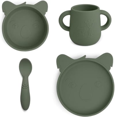 Nuuroo Siliconen Kinderservies Koala Lykke