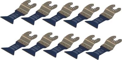 SMART Blades Bi-metaal Multitool Zaagblad - Hout/Non-ferro/Schroeven/Spijkers/Plastic - 44x51mm - 10 stuks