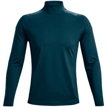 Under Armour ColdGear Rush Mock 1366059-413, Mannen, Groen, Shirt met lange mouwen, maat: S