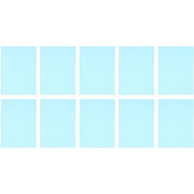 20 stuks bladbeschermer papier inbindhoes mat A4 30 gaten PP plastic voor presentatie lichtgroen white