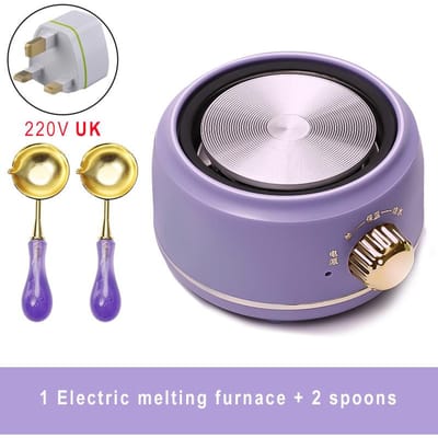 Zegellak Grote Elektrische Oven Pot Warmer Smelt Elektrische Kachel Wax Kralen Smeltzegel Oven Lepel voor Zegellak Stempel