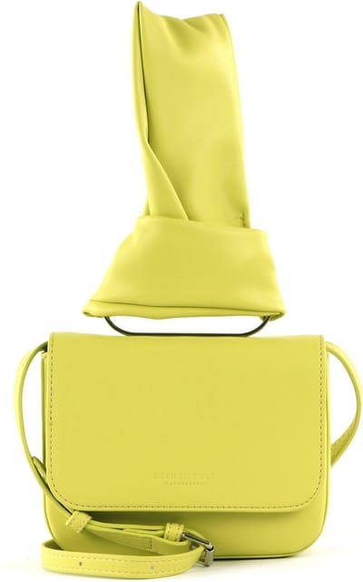 SEIDENFELT MANUFAKTUR Avondtas Schoudertas SFM227 Crossbag Easy Lemon Geel