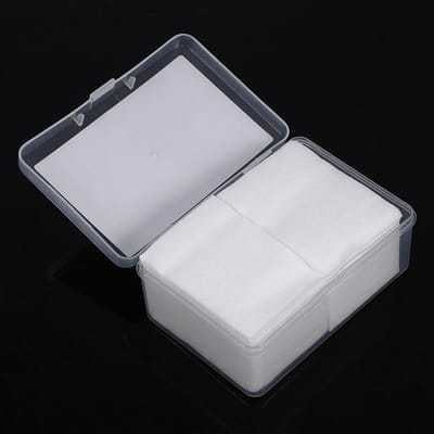Dailygoods- Cosmetic Pads 150PCS - Zacht/Katoen - Hypoallergeen - Make-up Verwijdering - Huidverzorging - Praktische Opbergdoos