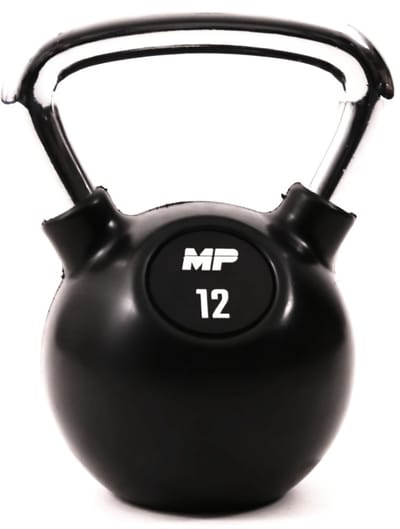 MP1304 Kettlebell Rubber/Chrome 12 kg
