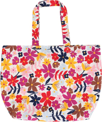 Strandtas Rebelle Full Bloom - Canvas