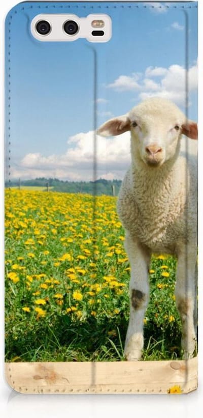 Huawei P10 Plus Hoesje maken Schaap en Lammetje