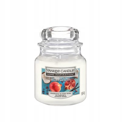 Geurkaars Granaatappel Kokos 104g - Huisdecoratie