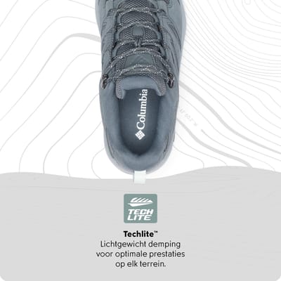 Columbia REDMOND™ IV LOW WATERPROOF Dames Wandelschoenen - Graphite, Tea Light