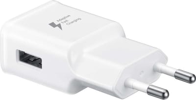 Fast Charging Travel Adapter geschikt voor o.a. Samsung Galaxy S - Snellader 15W - Wit