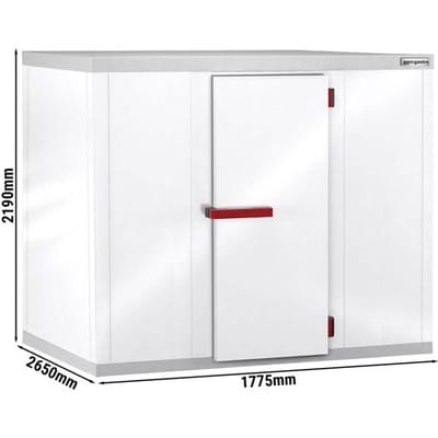 GGM Gastro Tiefkühlzelle - 1770x2650mm - 7,52m³ Wit
