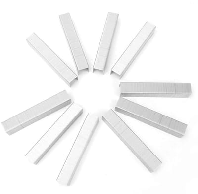 Nietjes - Kantoorbenodigdheden - Papier Binden - Roestvrij Materiaal - 1000 Stuks - Zilver