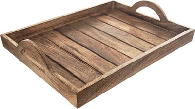 Dienblad Houten MANGO 40,5x30,5 cm - Serveer Plateau - Serveerplateau