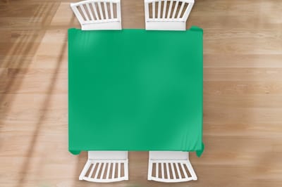 Tafelkleed - Tafellaken - 150x150 cm - Groen - Bos - Kleuren - Binnen en Buiten